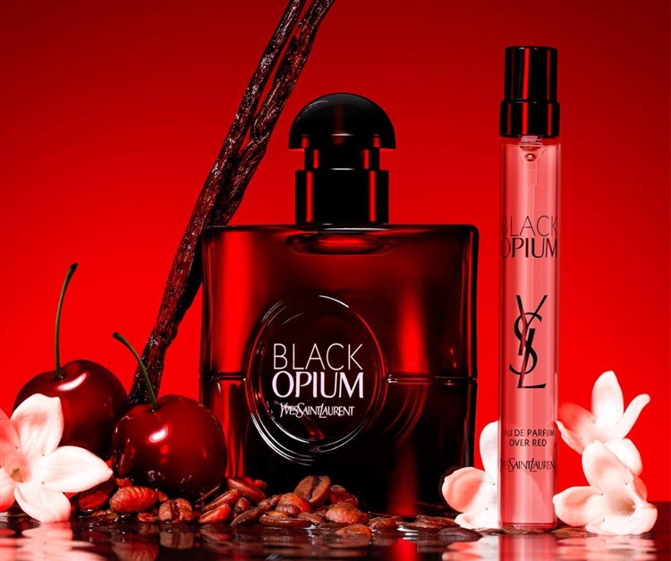 ادکلن ایو سن لورن بلک اوپیوم اور رد | Yves Saint Laurent Black Opium Over Red (90 میل)
